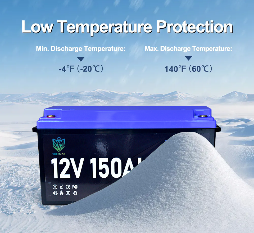 12.8v 150ah lithium iron phosphate (lifepo4) battery