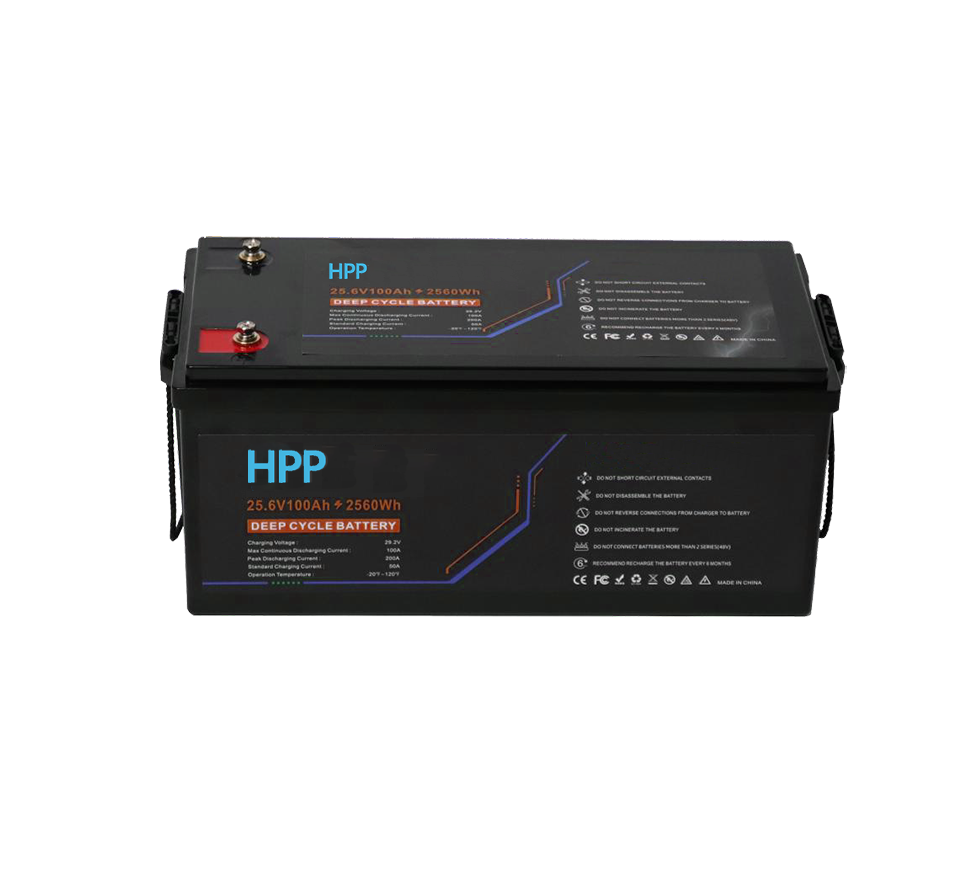 24v 100ah lifepo4 lithium battery for solar