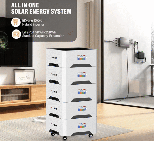 48v/51.2v 100ah 5kwh stackable home battery ess lifepo4 battery