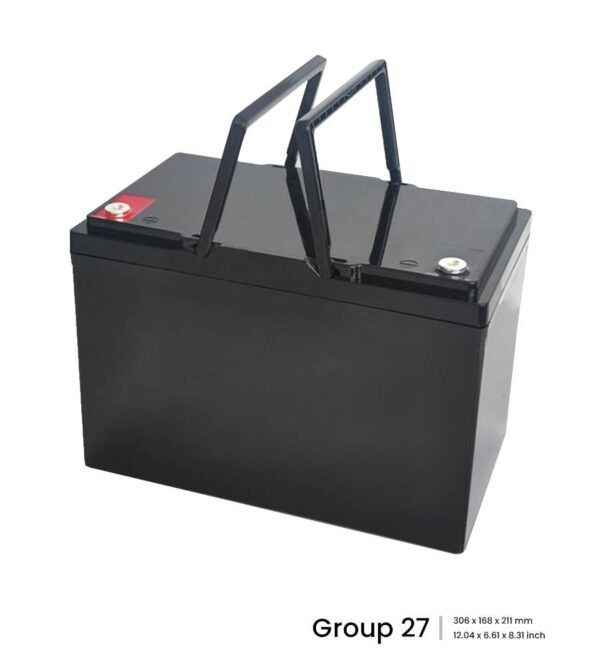 12v 90ah lithium battery (bci group 27)