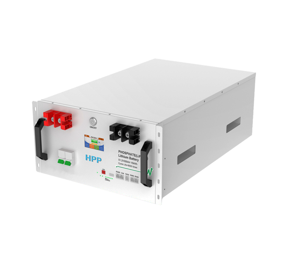 hpp51300lfp(i) rmlv 51.2v300ah low voltage rack mounted battery